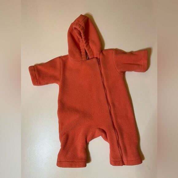 Lands’ End 3 Months Pink/Salmon Snow Suit - Picture 2 of 11